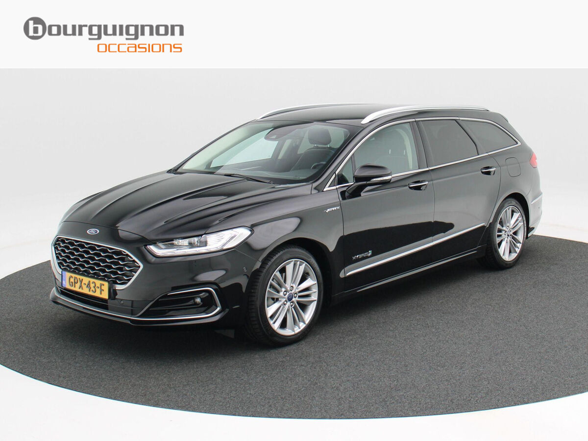 Ford Mondeo Wagon 2.0 IVCT HEV 187 Pk Automaat Vignale | Full LED | Leder | Stoelverwarming | Bluetooth | Trekhaak | Camera | 66.367 Km!!