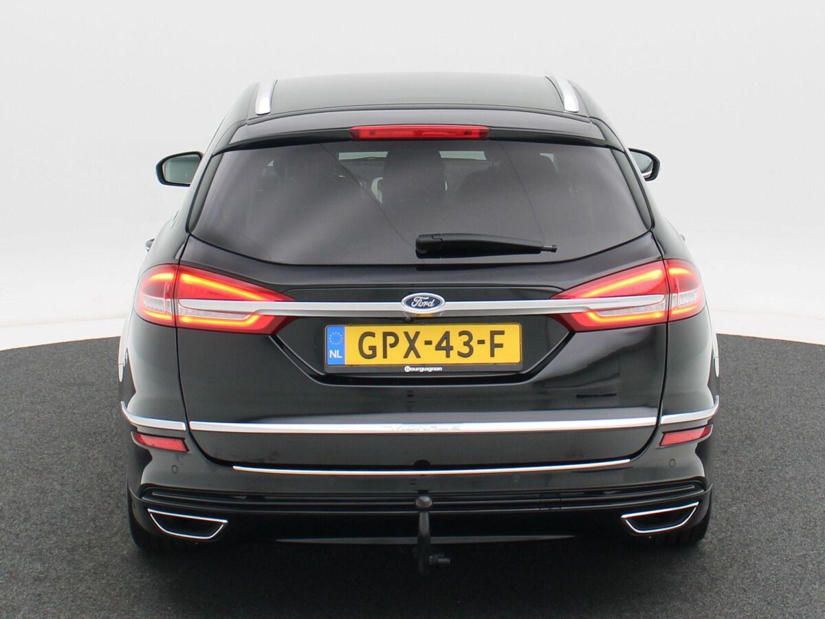 Ford Mondeo Wagon 2.0 IVCT HEV 187 Pk Automaat Vignale | Full LED | Leder | Stoelverwarming | Bluetooth | Trekhaak | Camera | 66.367 Km!!