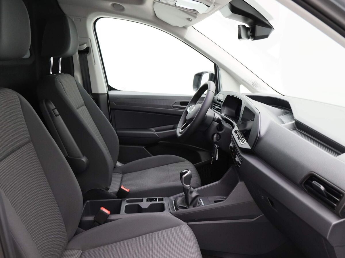 VW-Bedrijfswagens Caddy Cargo Comfort 2.0 TDI 102 pk 6 versn | 385724 | Trekhaak | Bumpers in kleur | Achterruiten |