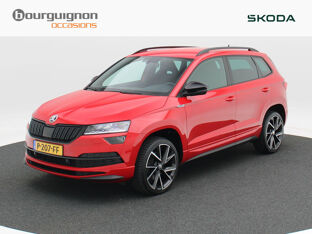 Škoda Karoq 1.5 TSi 150 Pk Automaat Sportline Business | Cruise Control | Climate Control | Stoelverwarming | Navigatie | Trekhaak | Camera | Carplay | 94863 Km!!