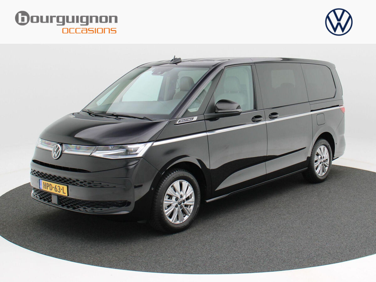 Volkswagen Multivan 1.4 218 Pk eHybrid L2H1 Style 7 Persoons | Full LED | Elektrische Schuifdeuren | Standkachel | Adaptive Cruise | Camera | Leder | 31.421 Km!!