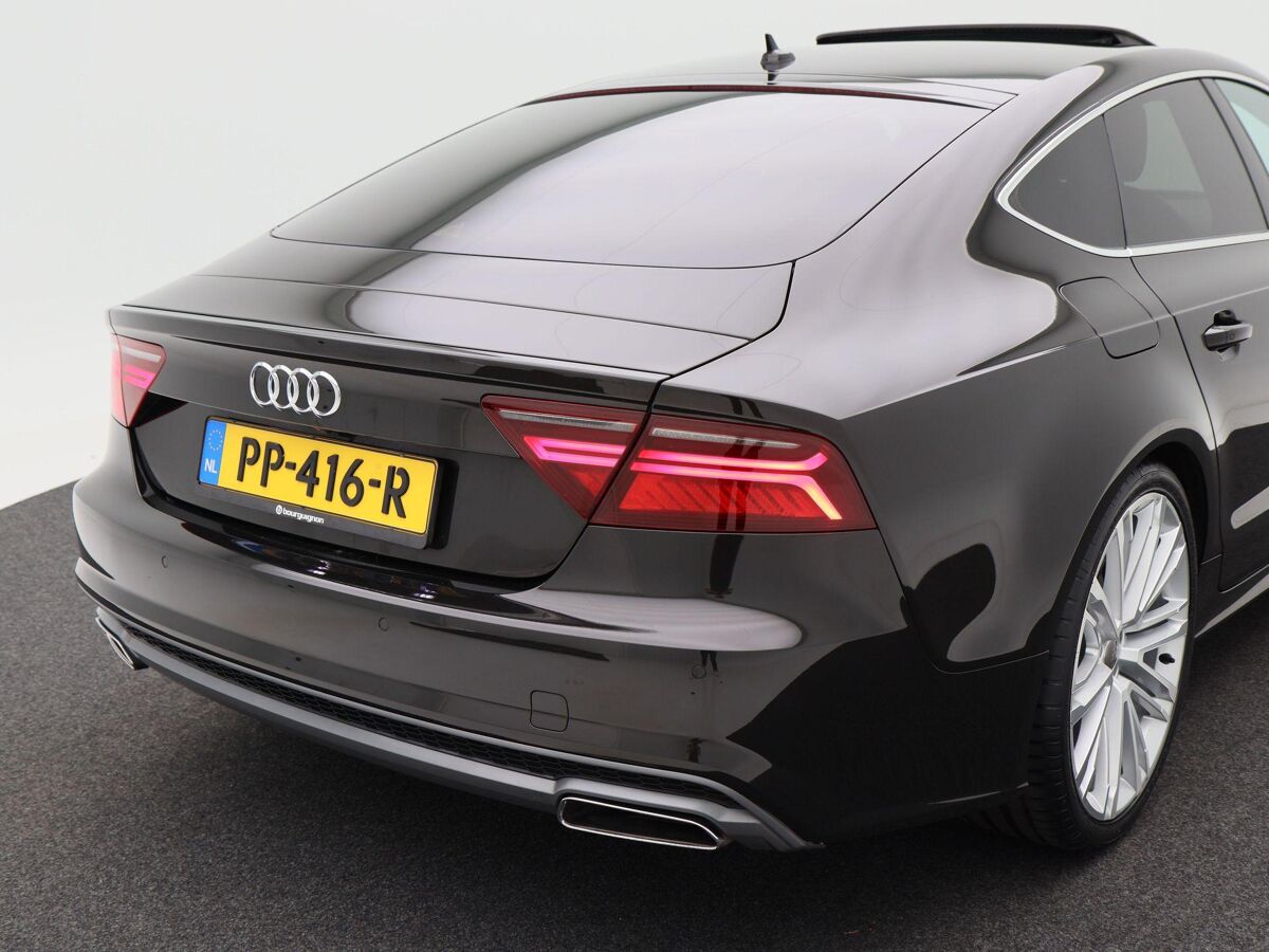 Audi A7 Sportback 1.8 TFSi 190 Pk S-Line Automaat 5-Persoons | Full LED | Navigatie | Leder | 21 Inch | Open Dak | Privacy Glass