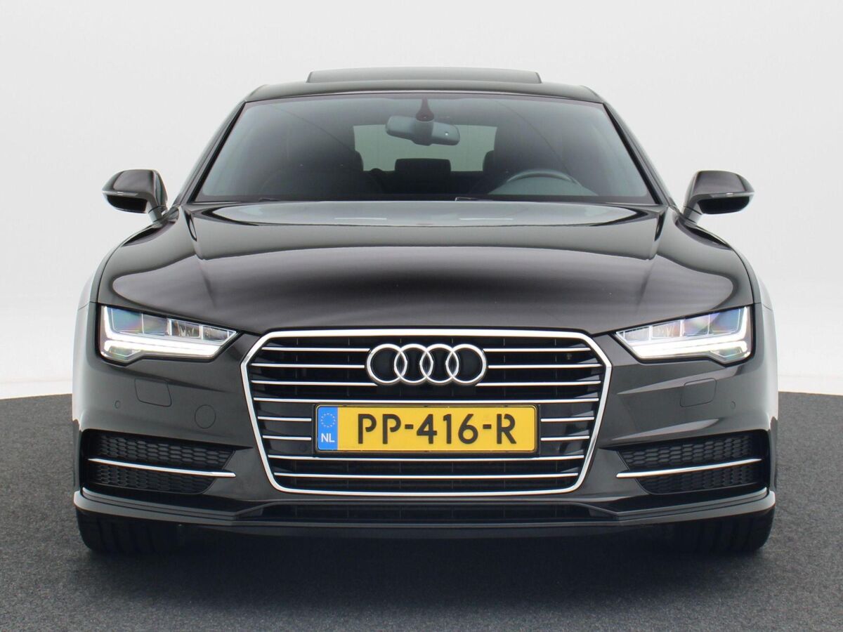 Audi A7 Sportback 1.8 TFSi 190 Pk S-Line Automaat 5-Persoons | Full LED | Navigatie | Leder | 21 Inch | Open Dak | Privacy Glass