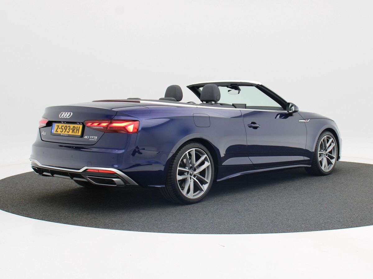 Audi A5 Cabriolet 40 TFSi 204 Pk Automaat quattro S Edition | Full LED | Navigatie | Nekverwarming | 19 Inch | Camera | Carplay | 8.678 Km!!