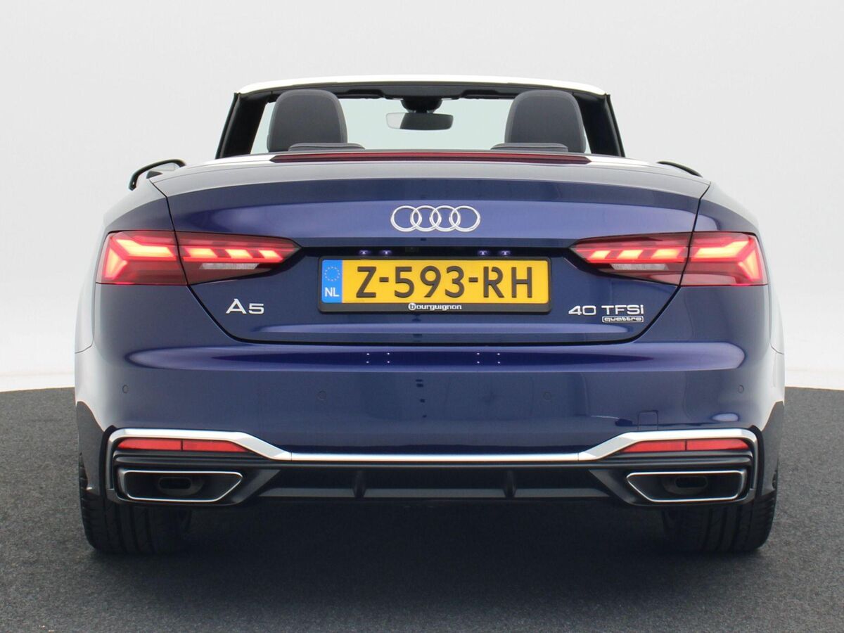 Audi A5 Cabriolet 40 TFSi 204 Pk Automaat quattro S Edition | Full LED | Navigatie | Nekverwarming | 19 Inch | Camera | Carplay | 8.678 Km!!