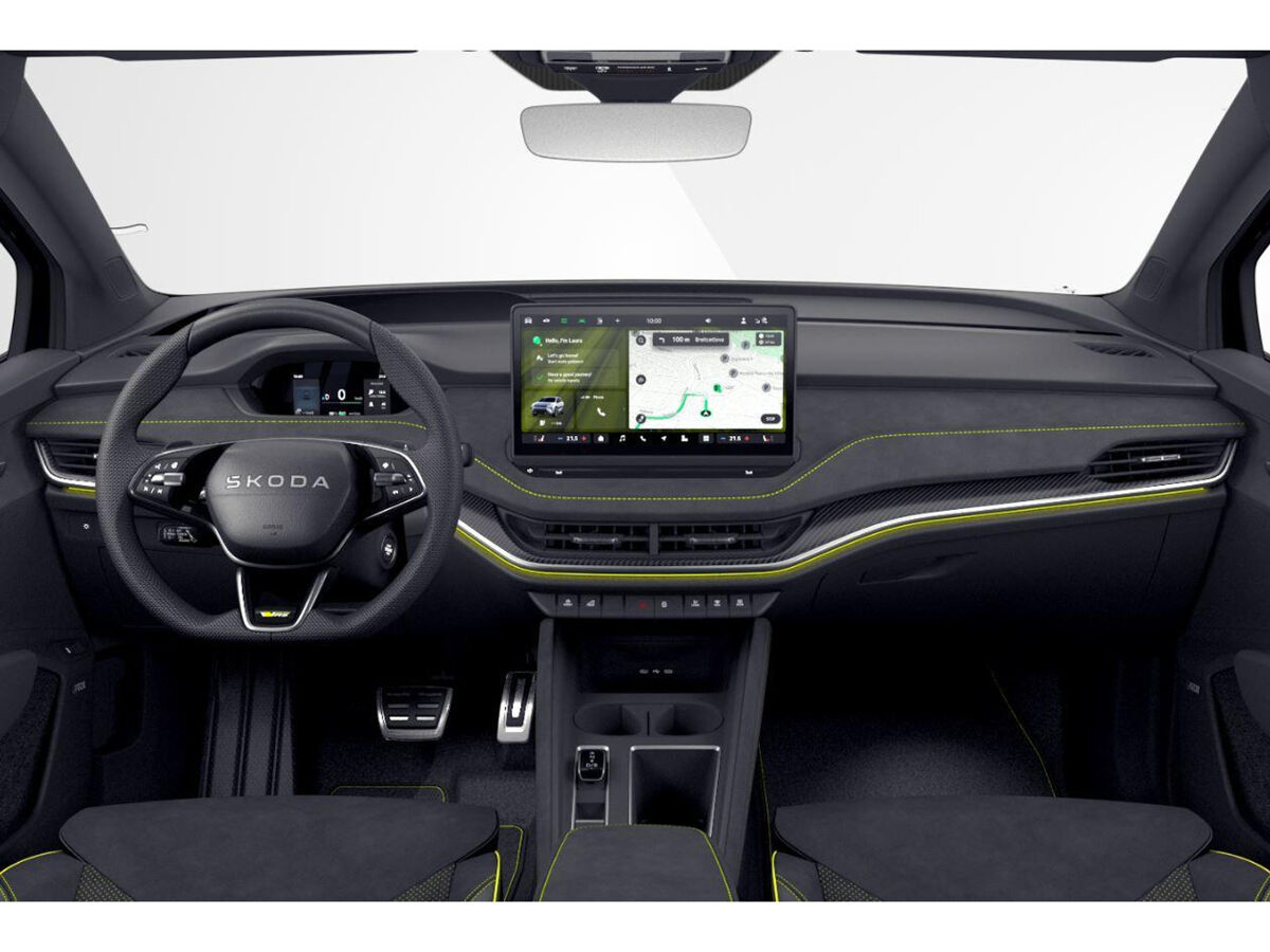 Škoda Elroq RS 85 | 340 PK 4x4 | Trekhaak | Head-up display | Canton audio | 360 camera