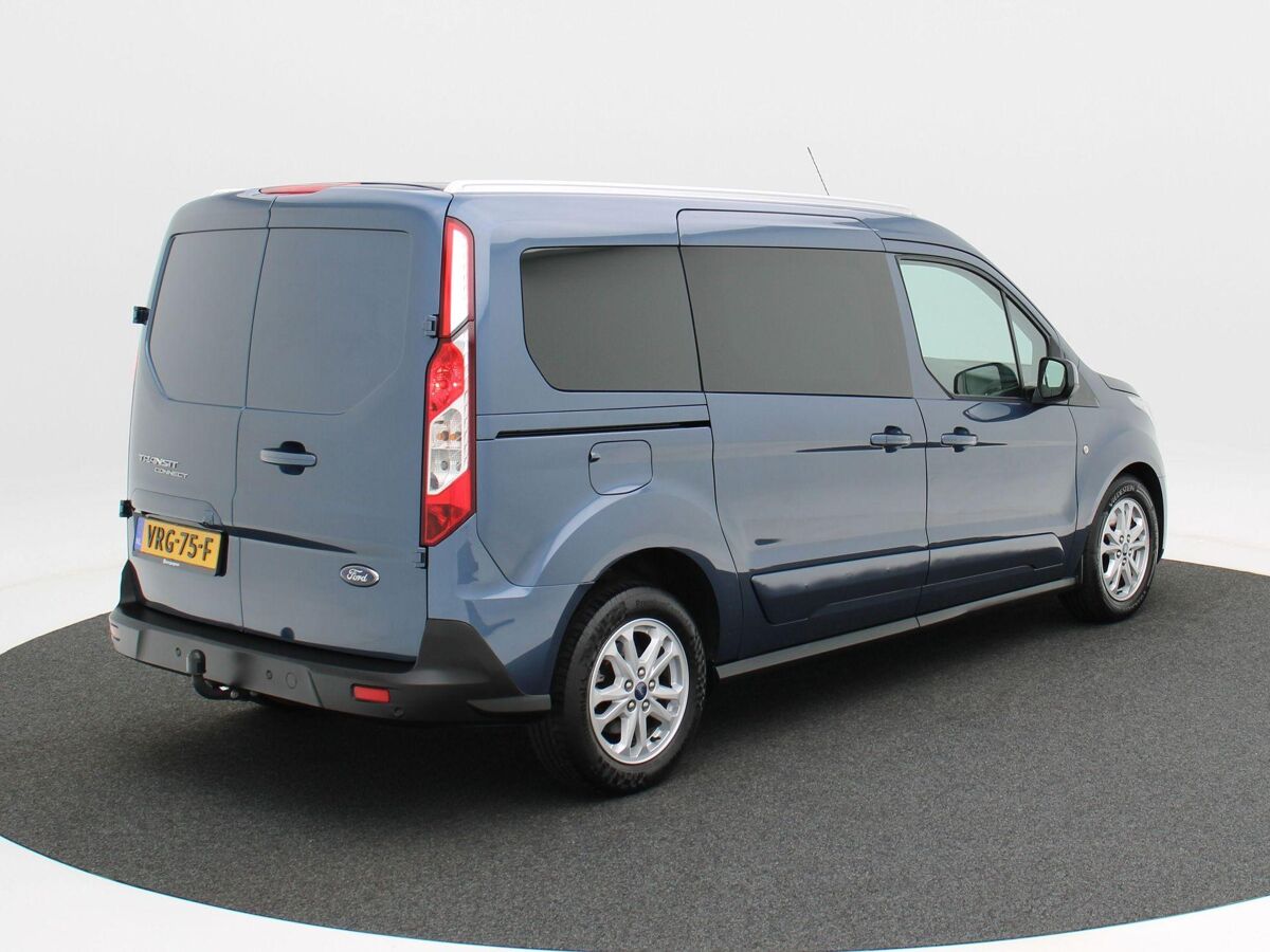 Ford Transit Connect 1.5 EcoBlue L2 Limited | Cruise Control | Climate Control | Stoelverwarming | Bluetooth | Navigatie | Trekhaak | Camera | 53617 Km!!
